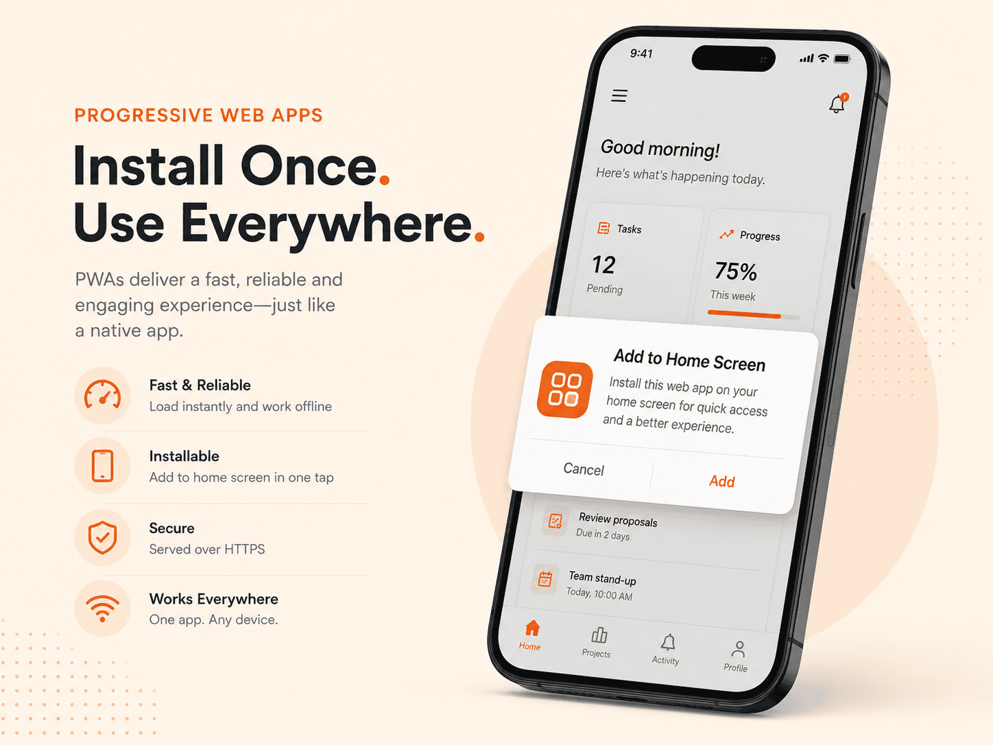 Progressive Web Apps (PWA) digitallyscaled